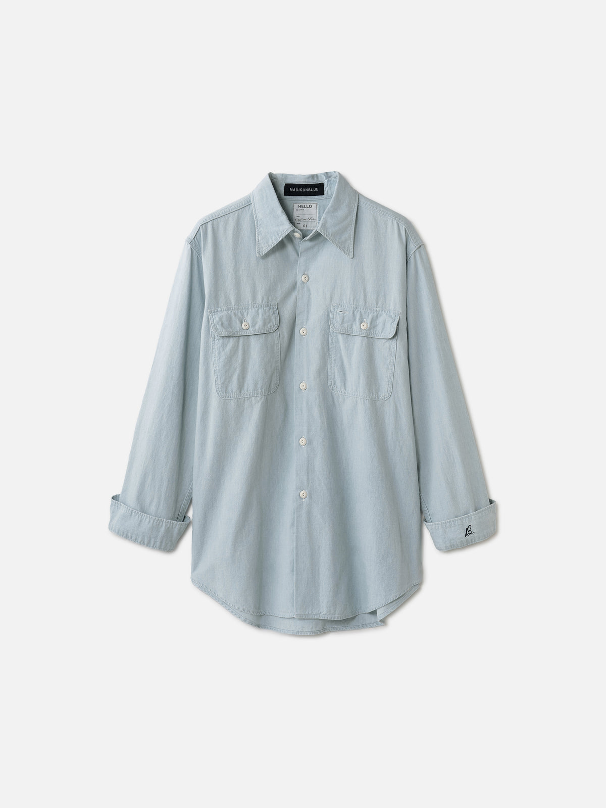CHEMISE EN CHAMBRAY HAMPTON (VIEILLIE)