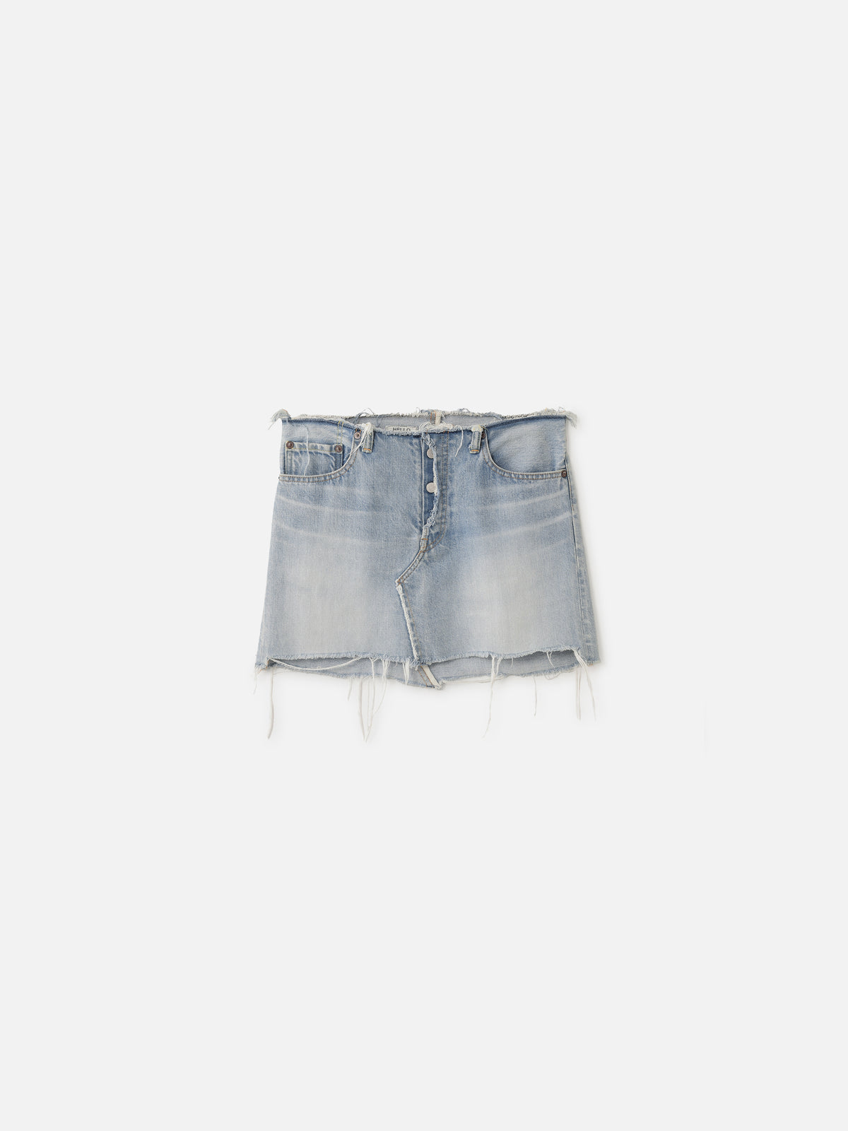JUPE COURTE EN JEAN 5 POCHES (VW)