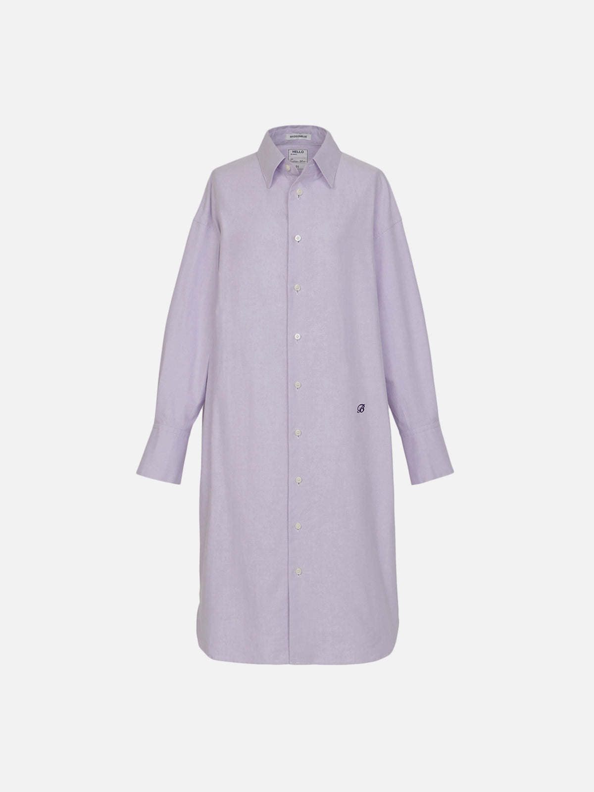 OVERSIZED SPLIT TUCK OP OX