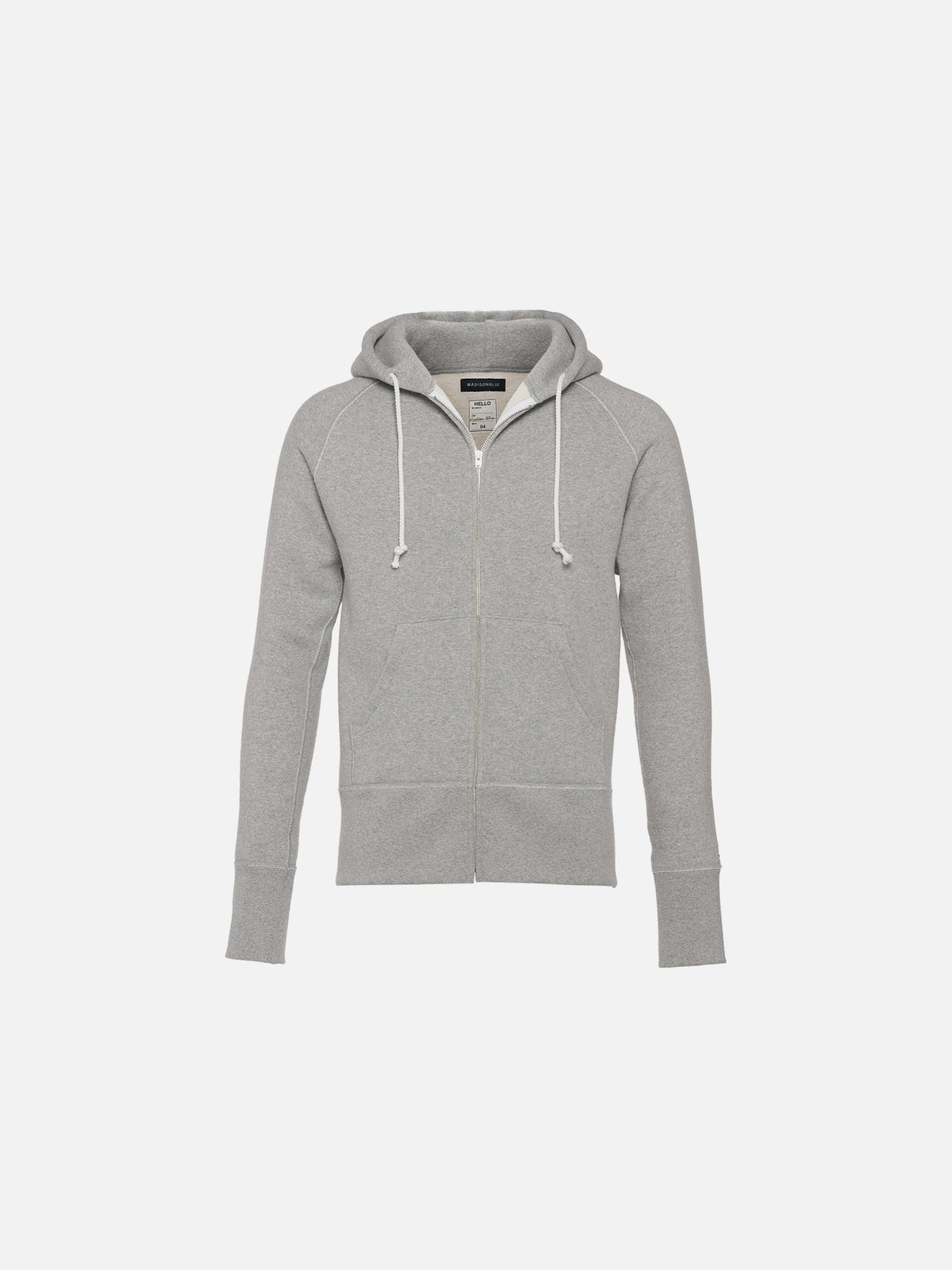 SLIM FIT ZIP HOODIE MNS