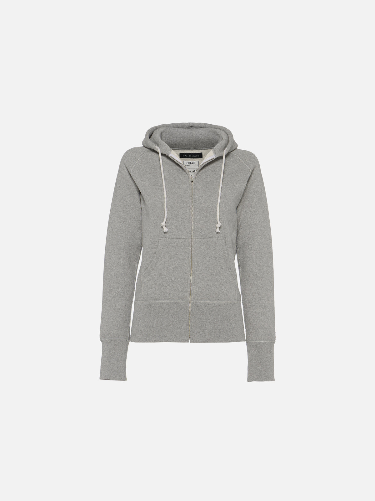 SLIM FIT ZIP HOODIE