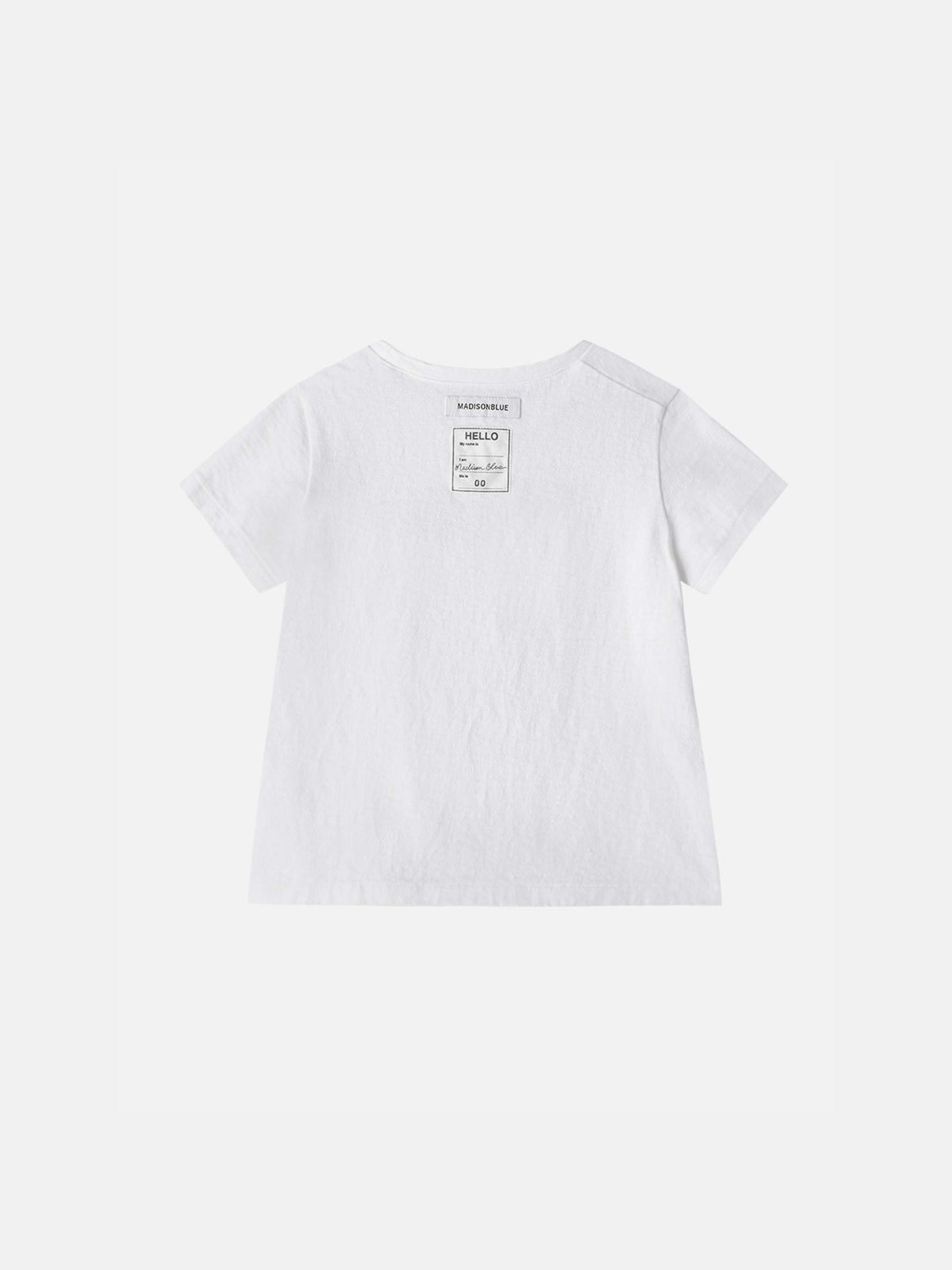 TEE-SHIRT MANCHES LONGUES HELLO