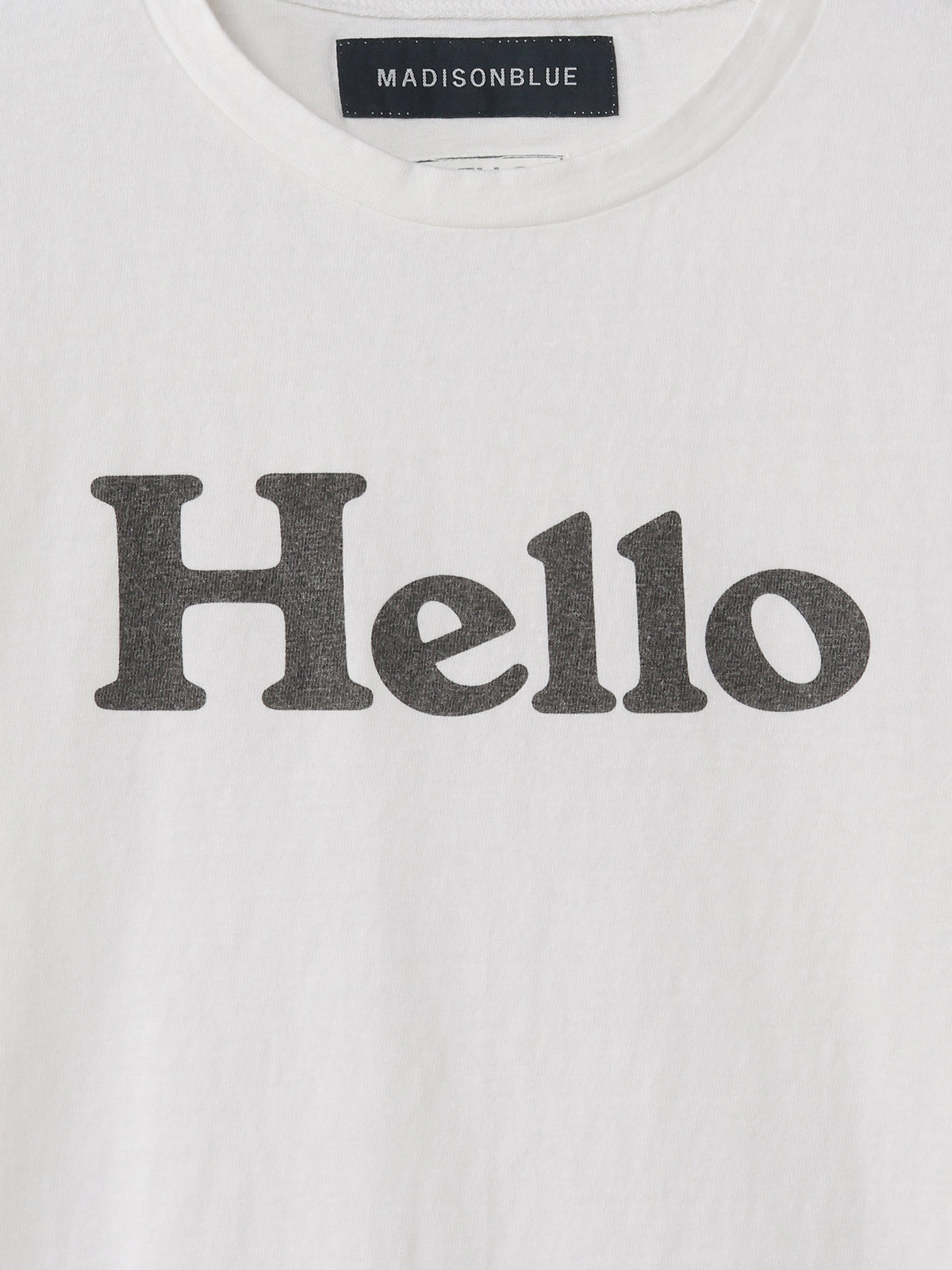TEE-SHIRT MANCHES LONGUES HELLO