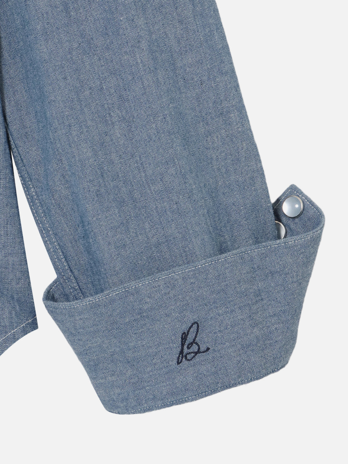 CHEMISE WESTERN CHAMBRAY HOMME (OW)