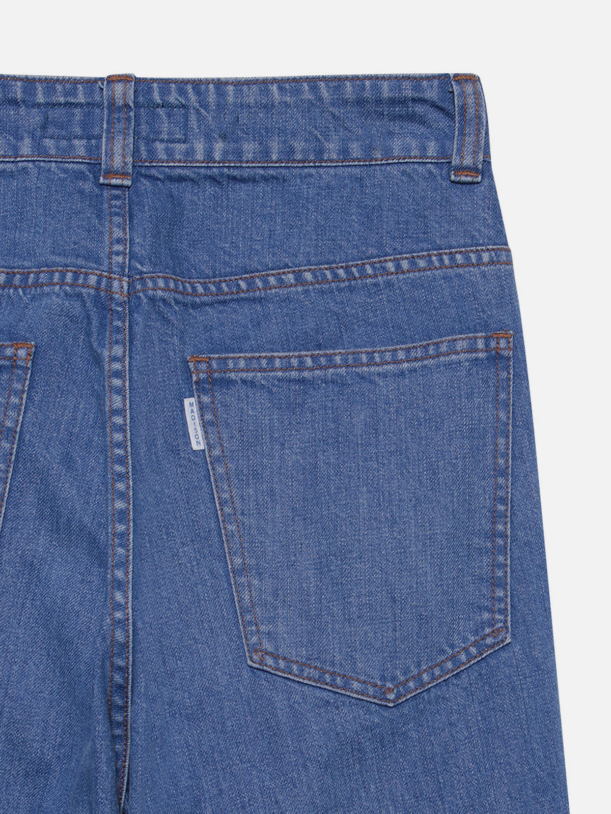 BAGGY FLARE PANTS DENIM