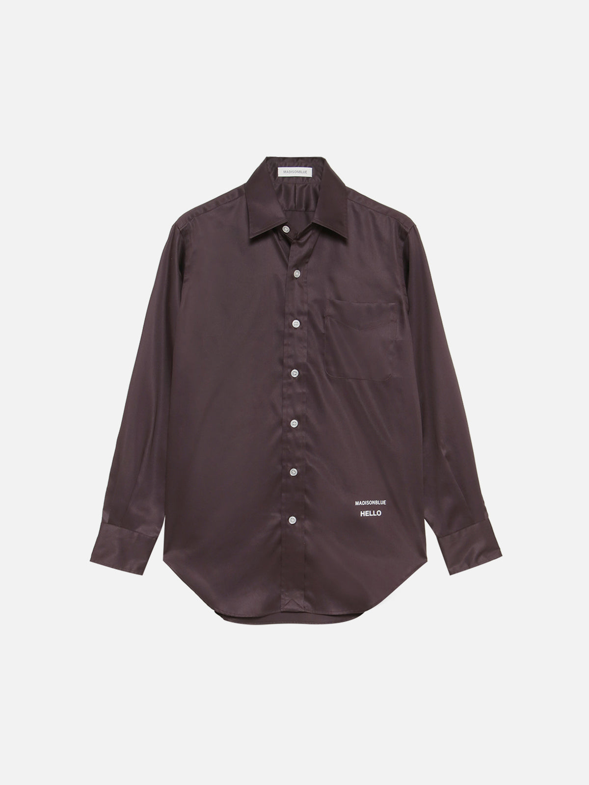 CHEMISE TRANE L/S SATIN