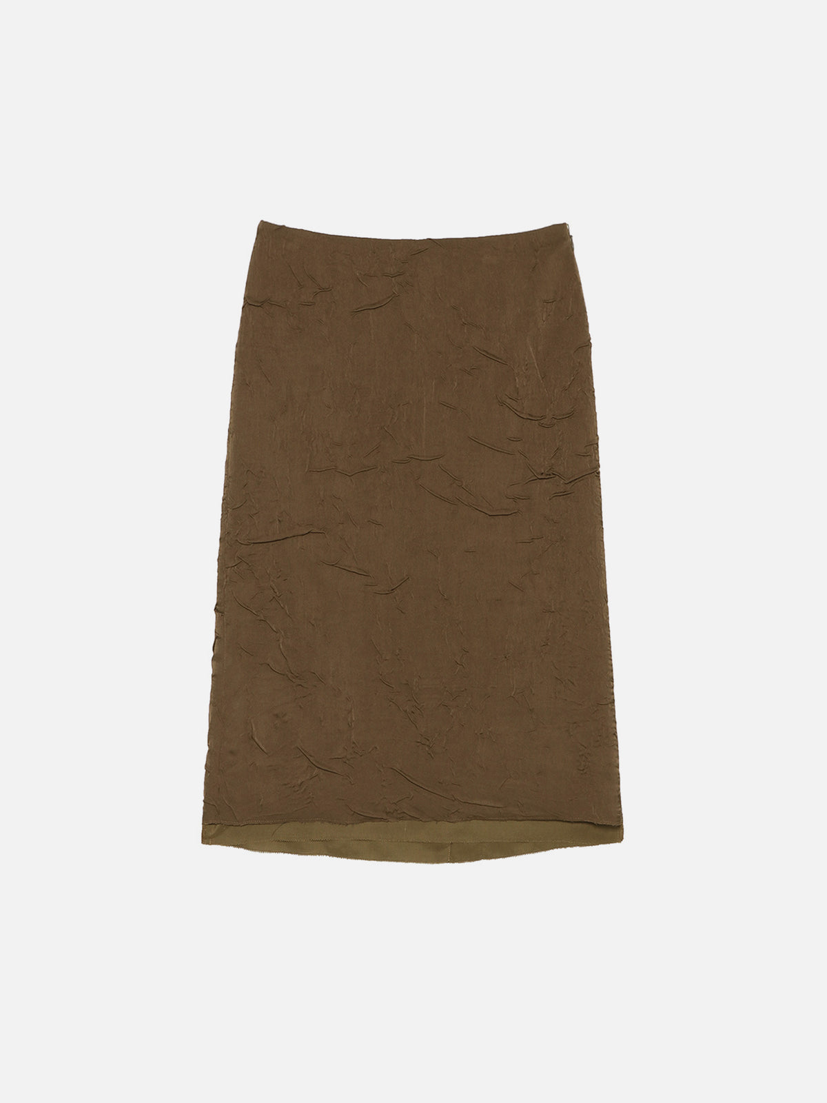 LOW WAIST SKIRT SATIN
