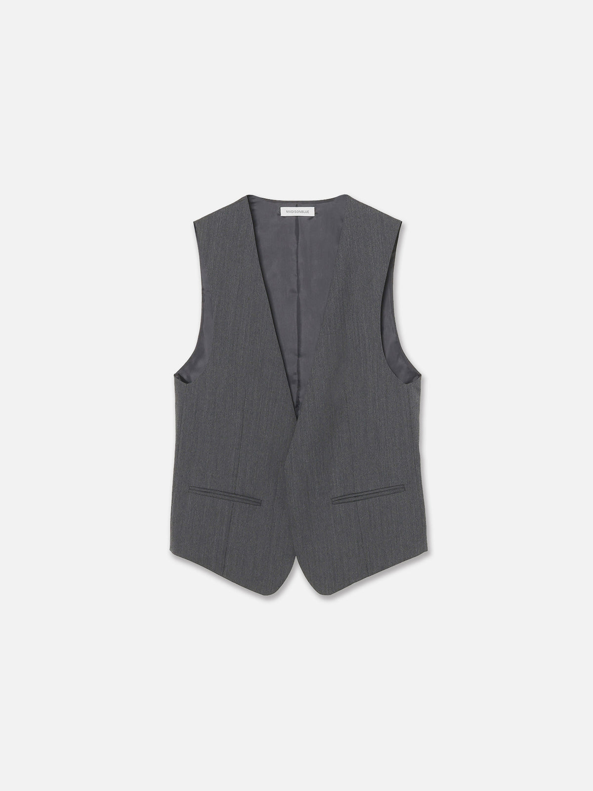 GILET SANS BOUTONS CHEVRONS
