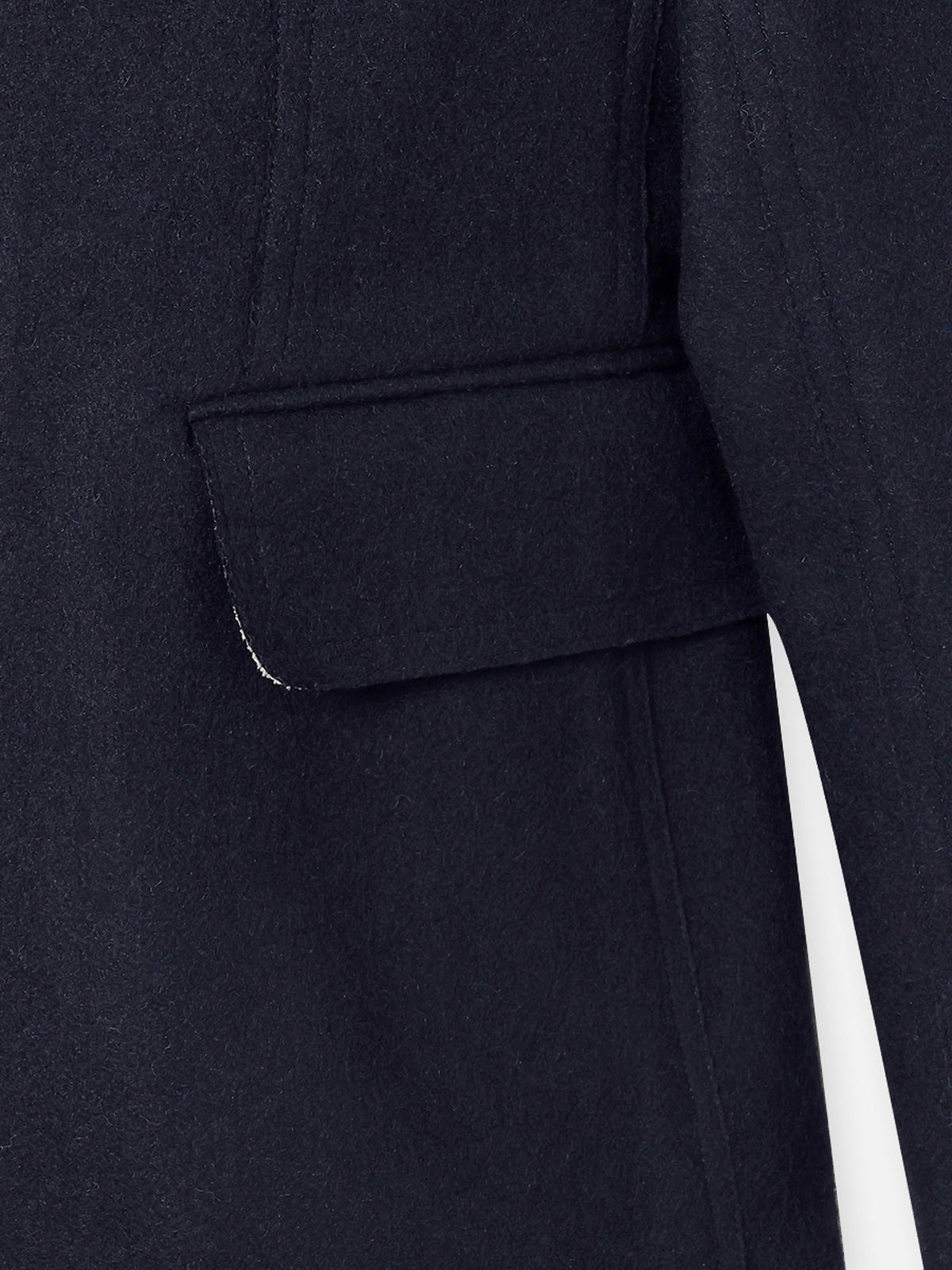 VESTE SIMPLE COL MONTANT