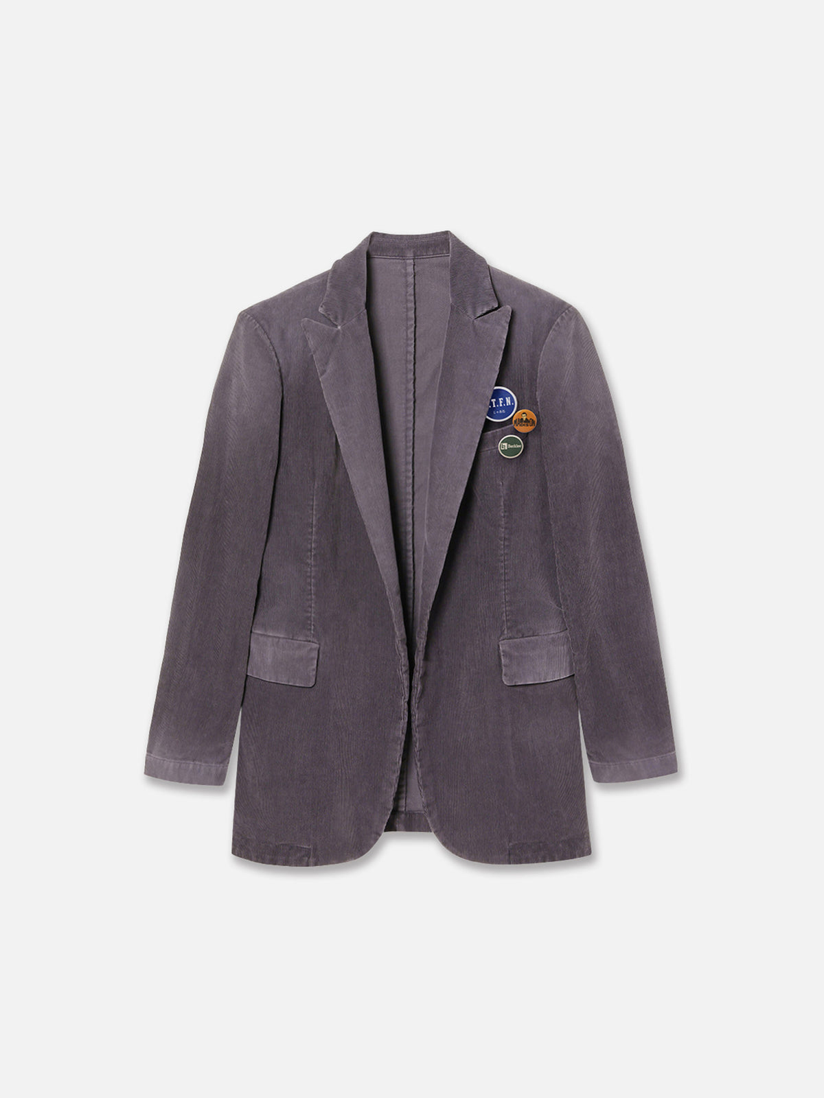 CORDONS DE VESTE SANS BOUTONS NON DOUBLÉE