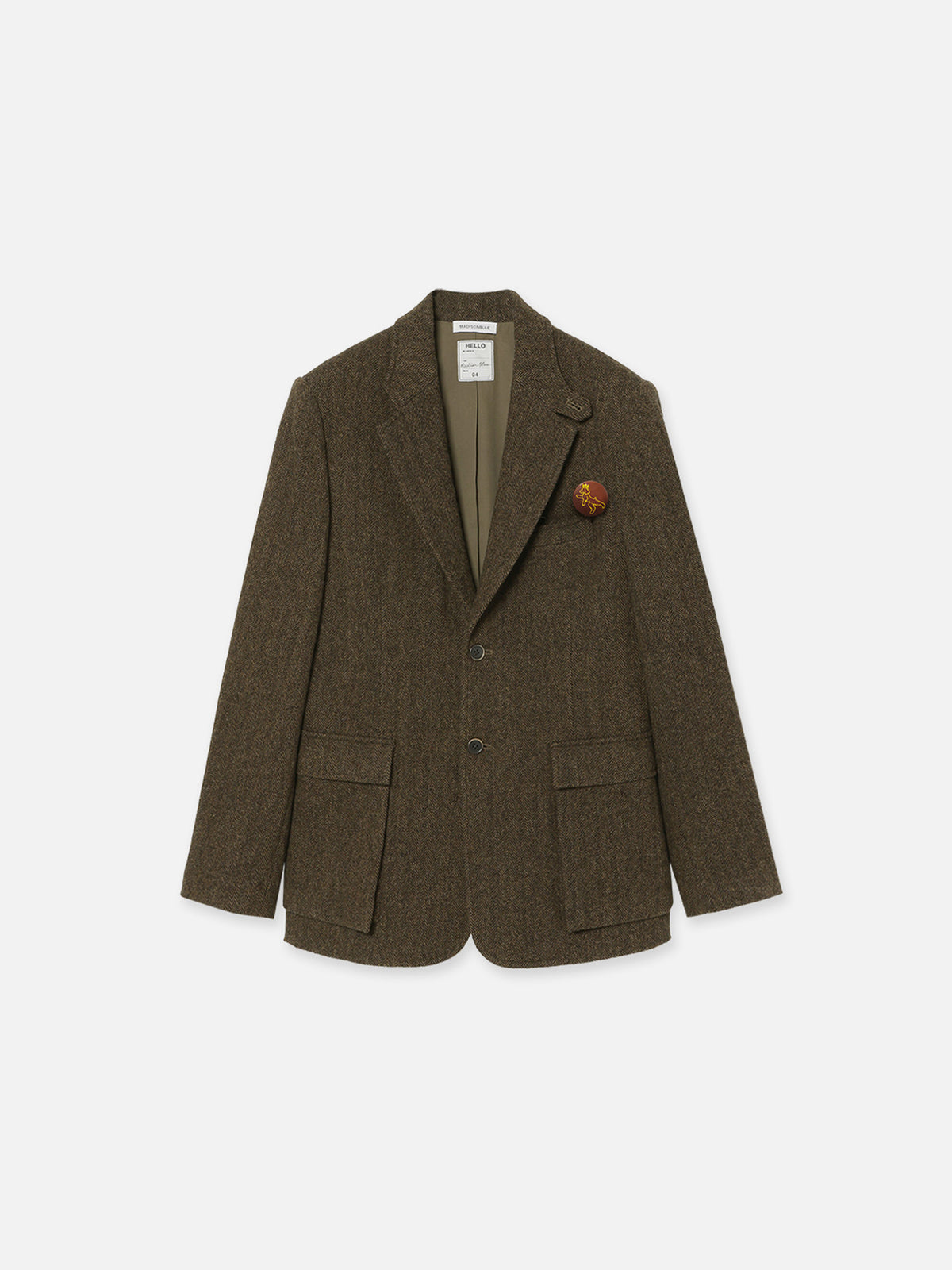 HUNTING JACKET HERRINGBONE MNS