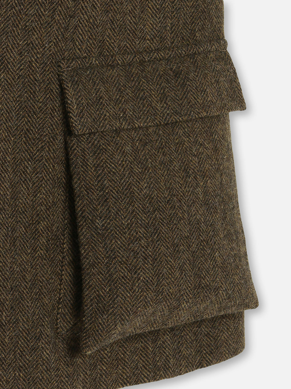 VESTE DE CHASSE À CHEVRONS