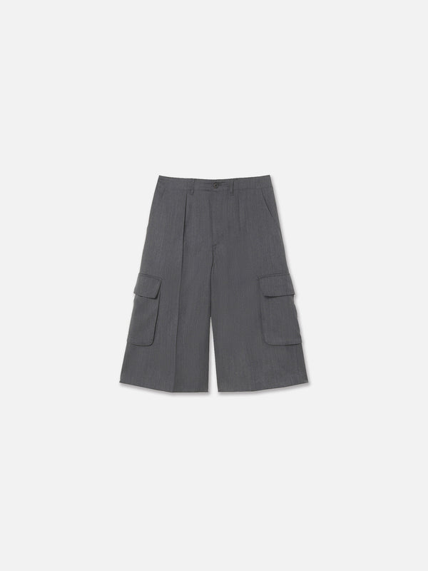 SHORT CARGO EN CHEVRONS