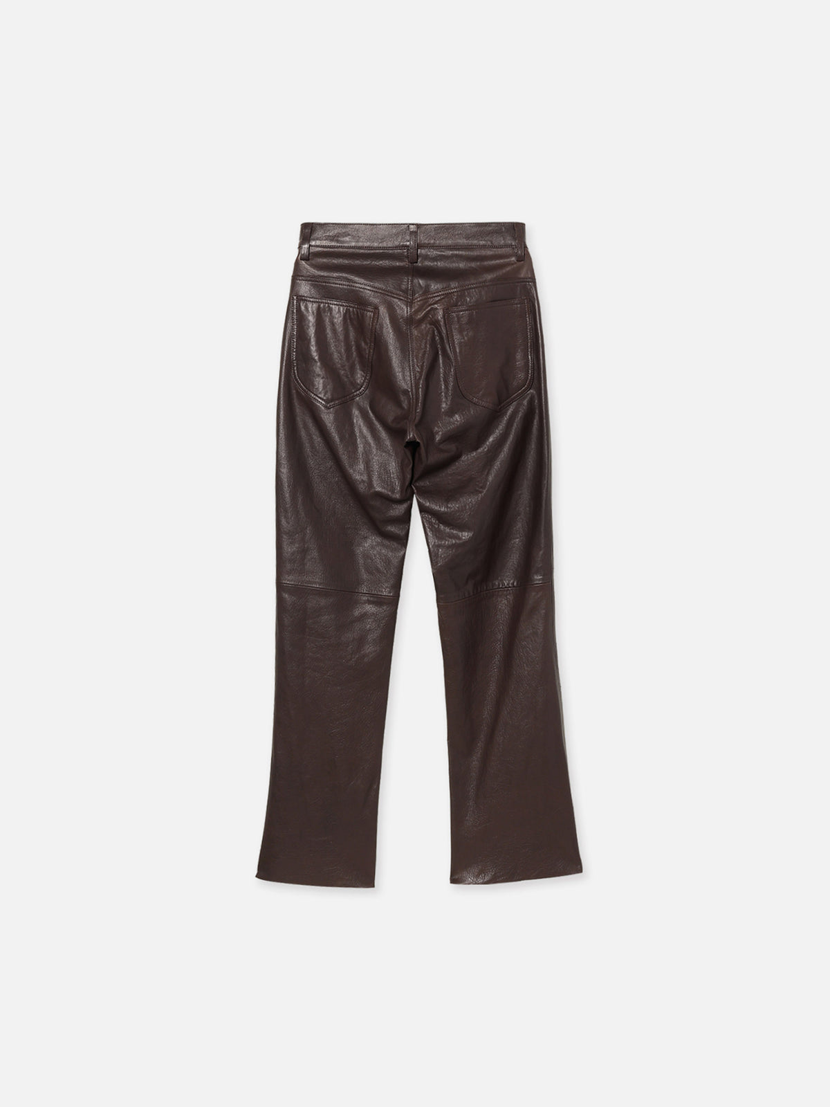 STRAIGHT LEATHER PANTS MEN'S