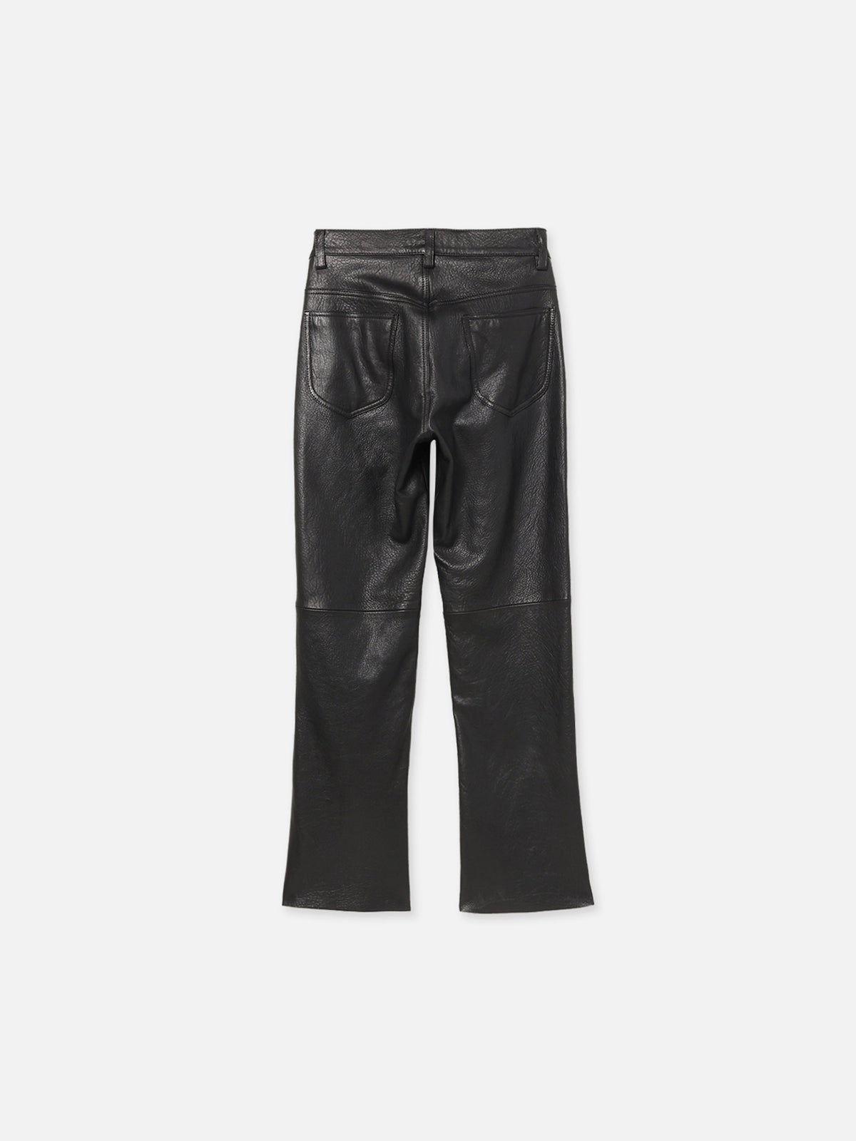 STRAIGHT PANTS LEATHER