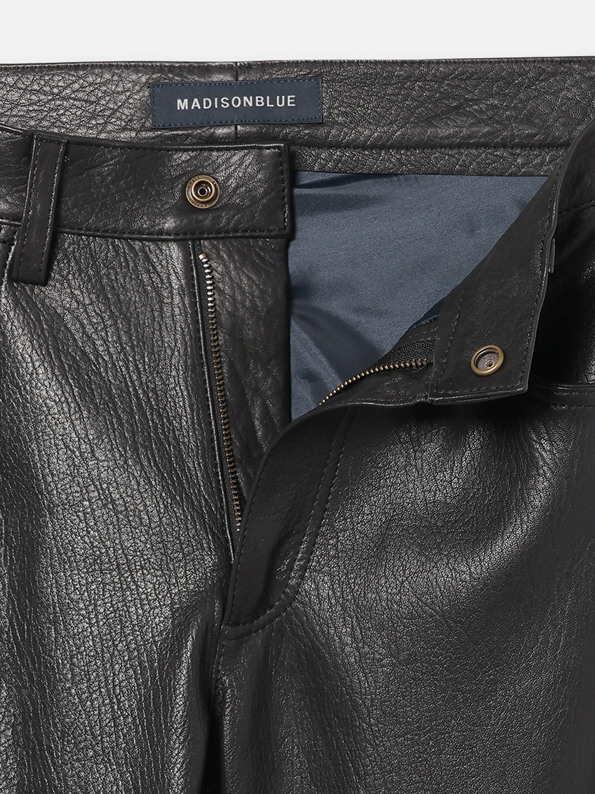 STRAIGHT PANTS LEATHER