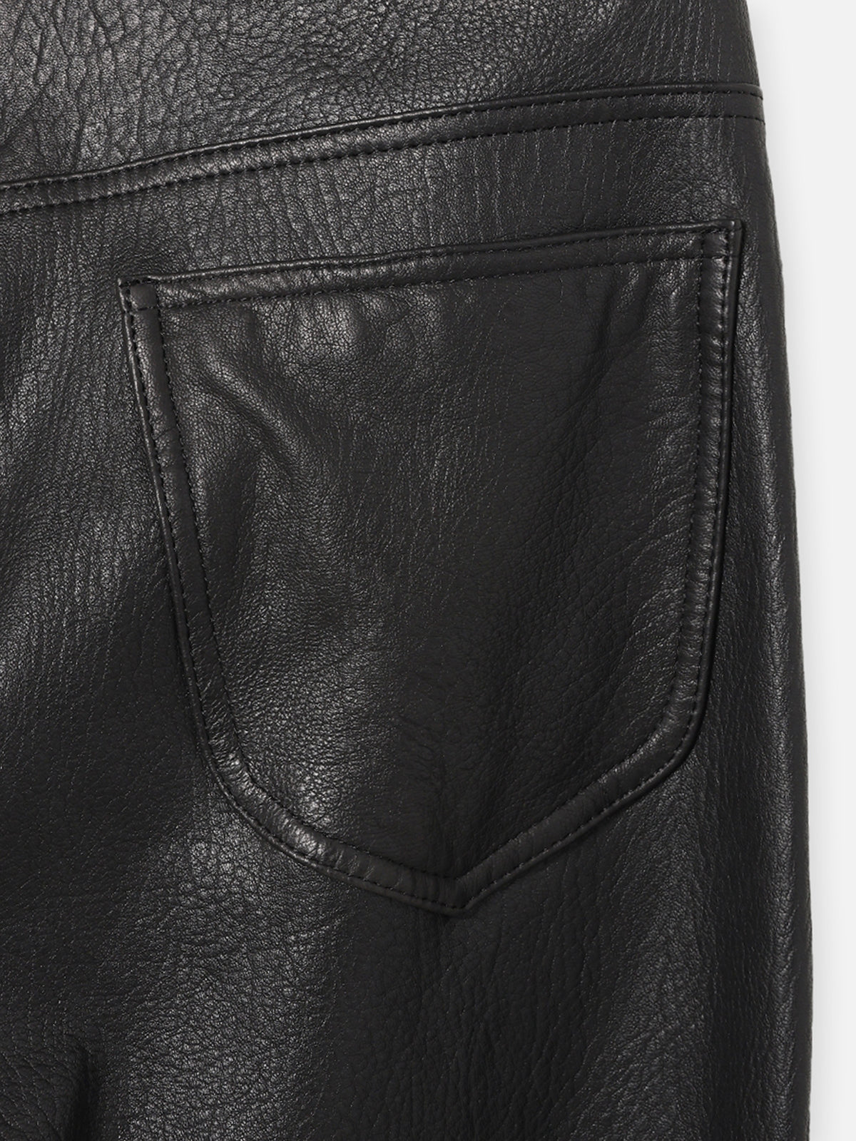 STRAIGHT PANTS LEATHER