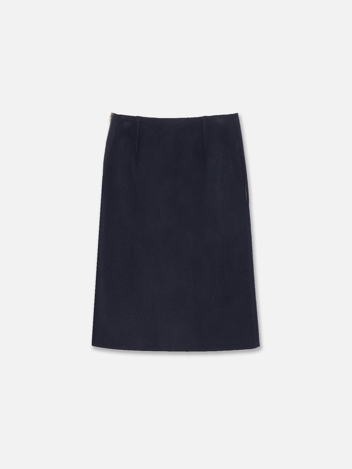 VISIBLE LINING WRAP SKIRT