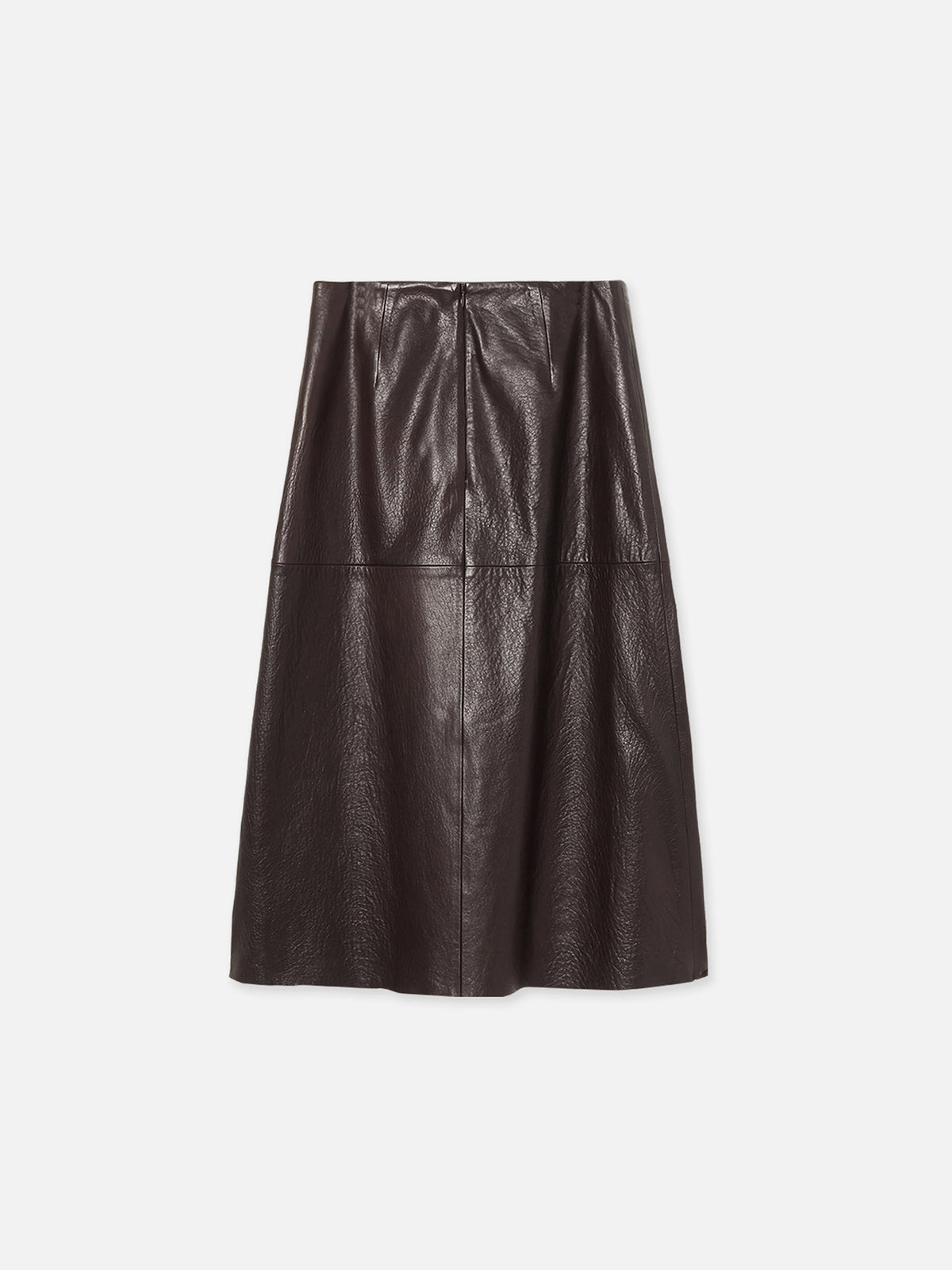 A LINE SKIRT LEATHER