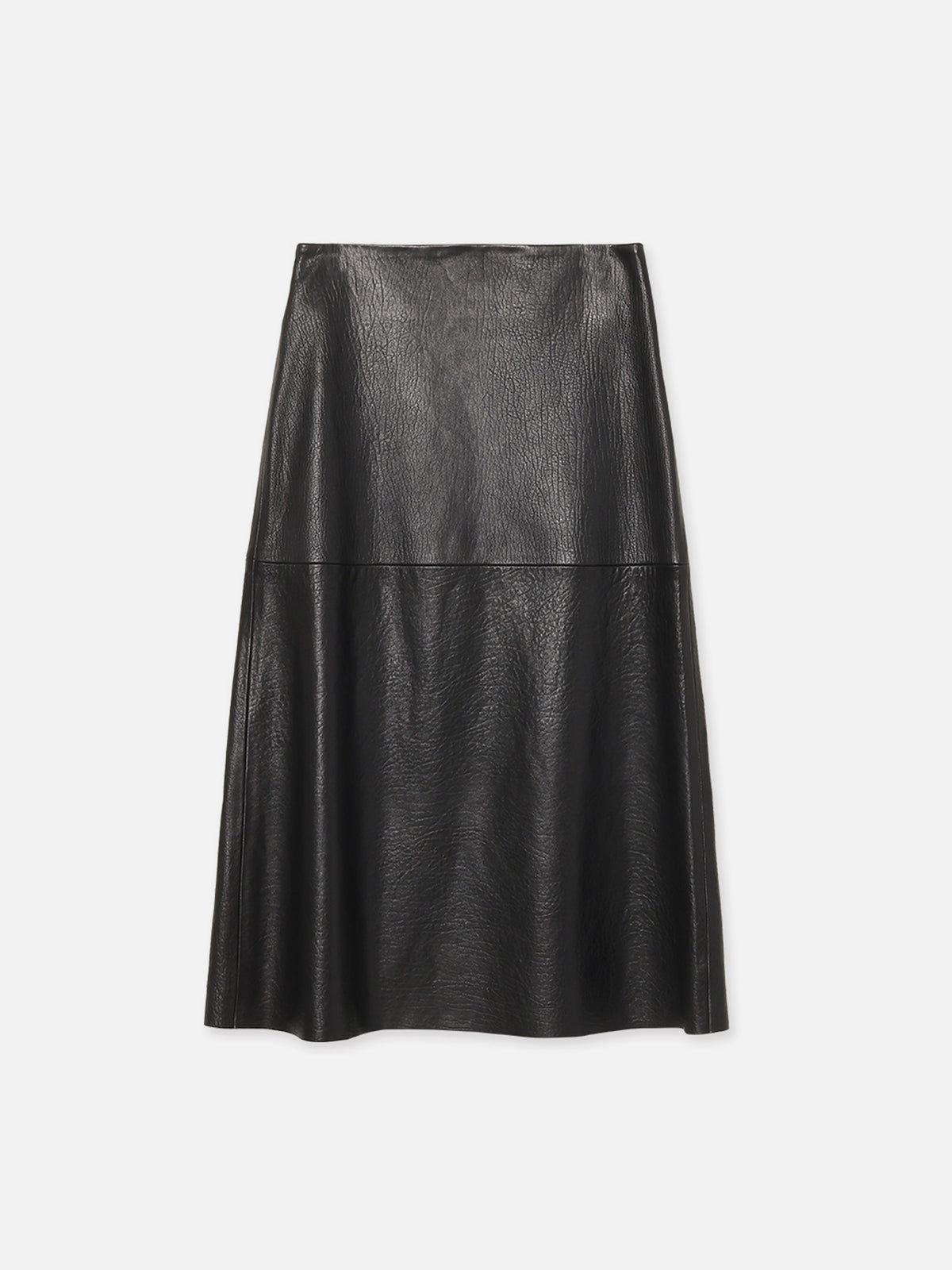 A LINE SKIRT LEATHER