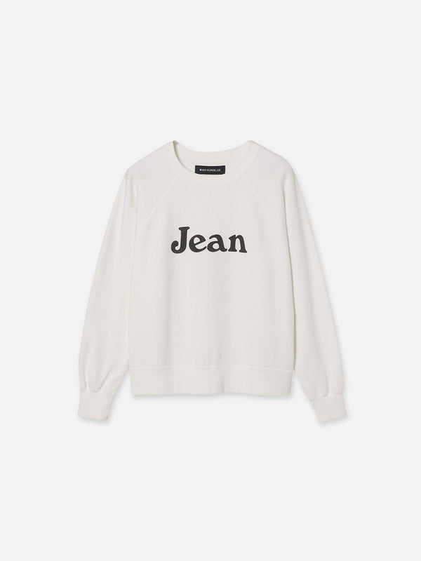 SWEAT COL ROND JEAN