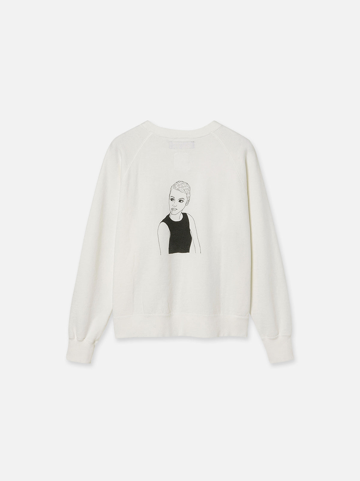 SWEAT COL ROND JEAN