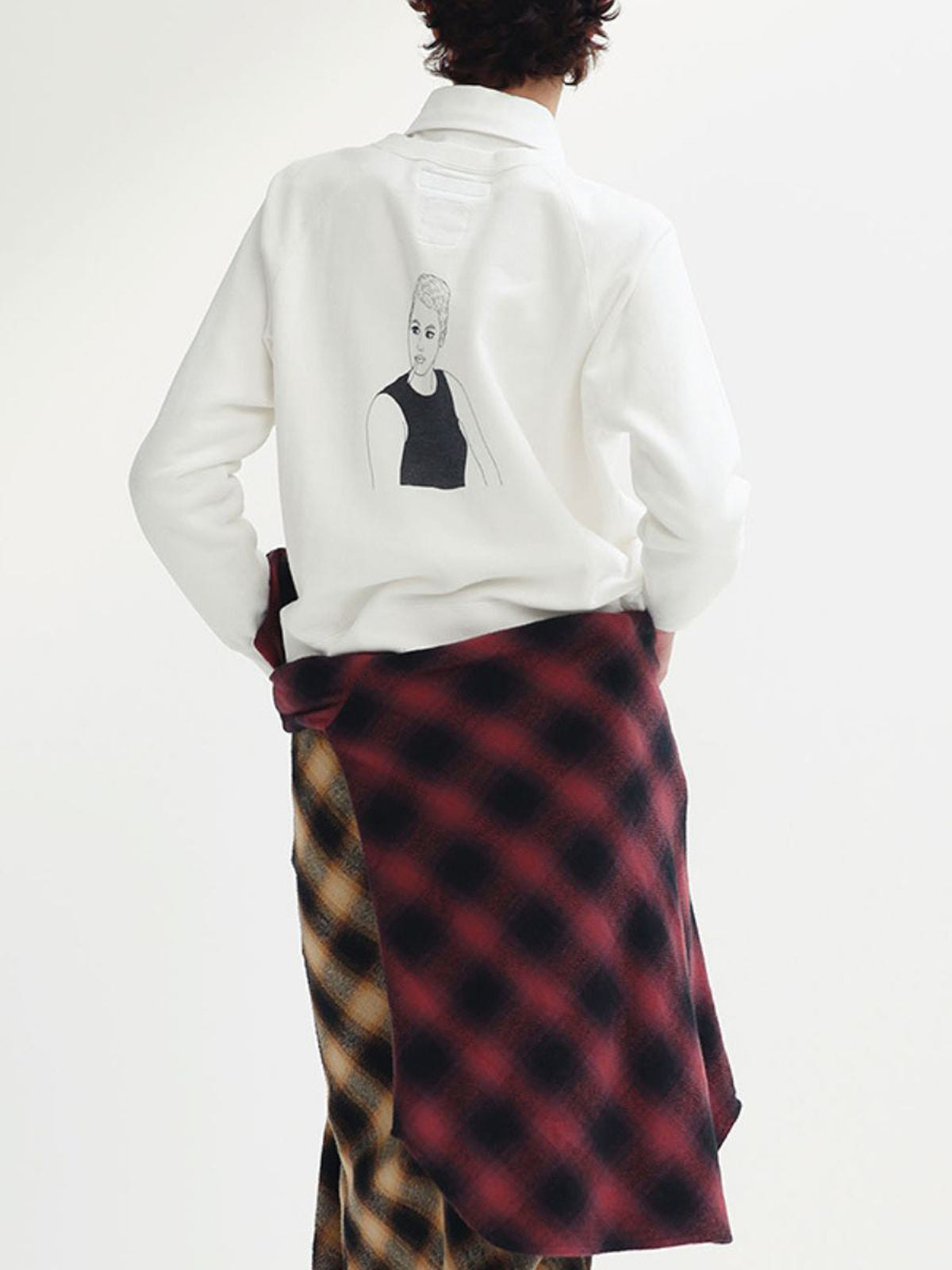 SWEAT COL ROND JEAN