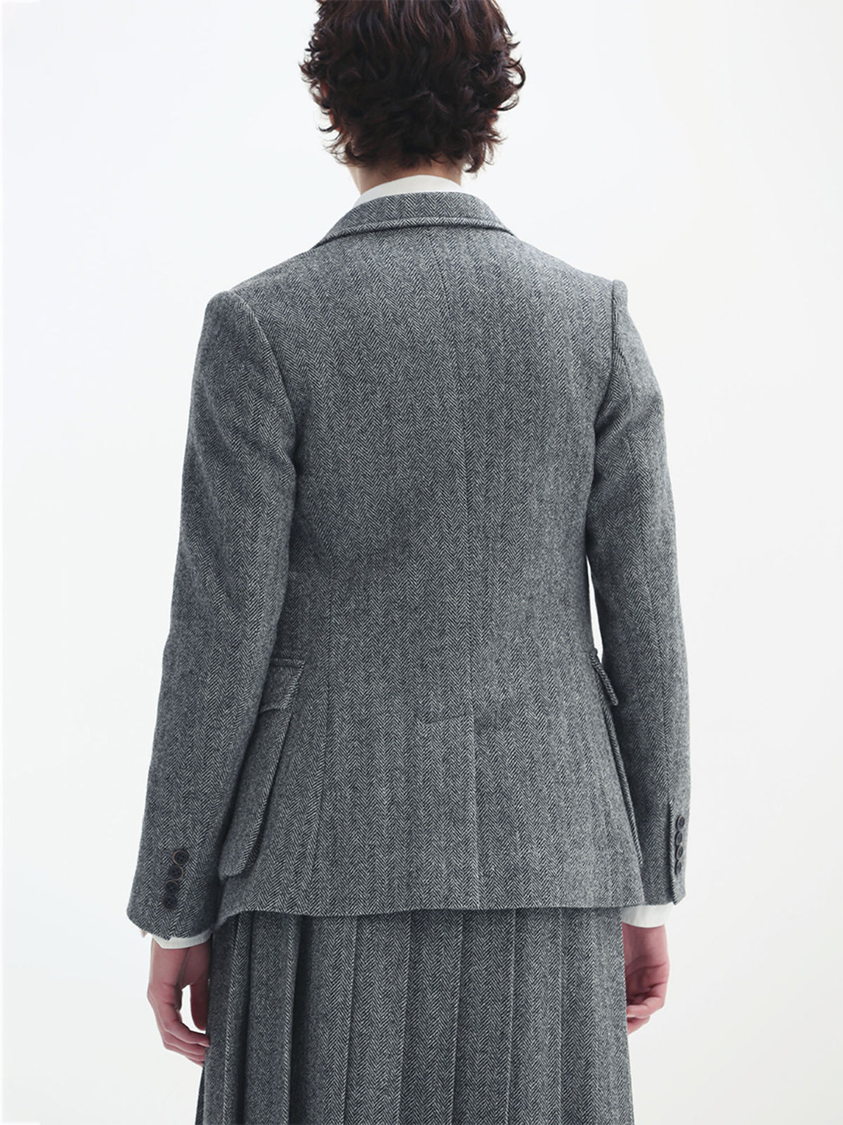 VESTE DE CHASSE À CHEVRONS