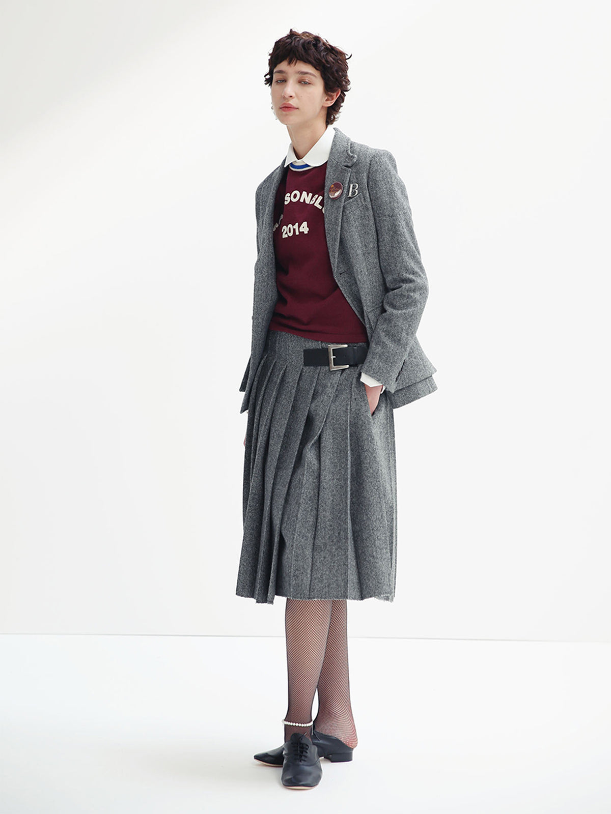 VESTE DE CHASSE À CHEVRONS