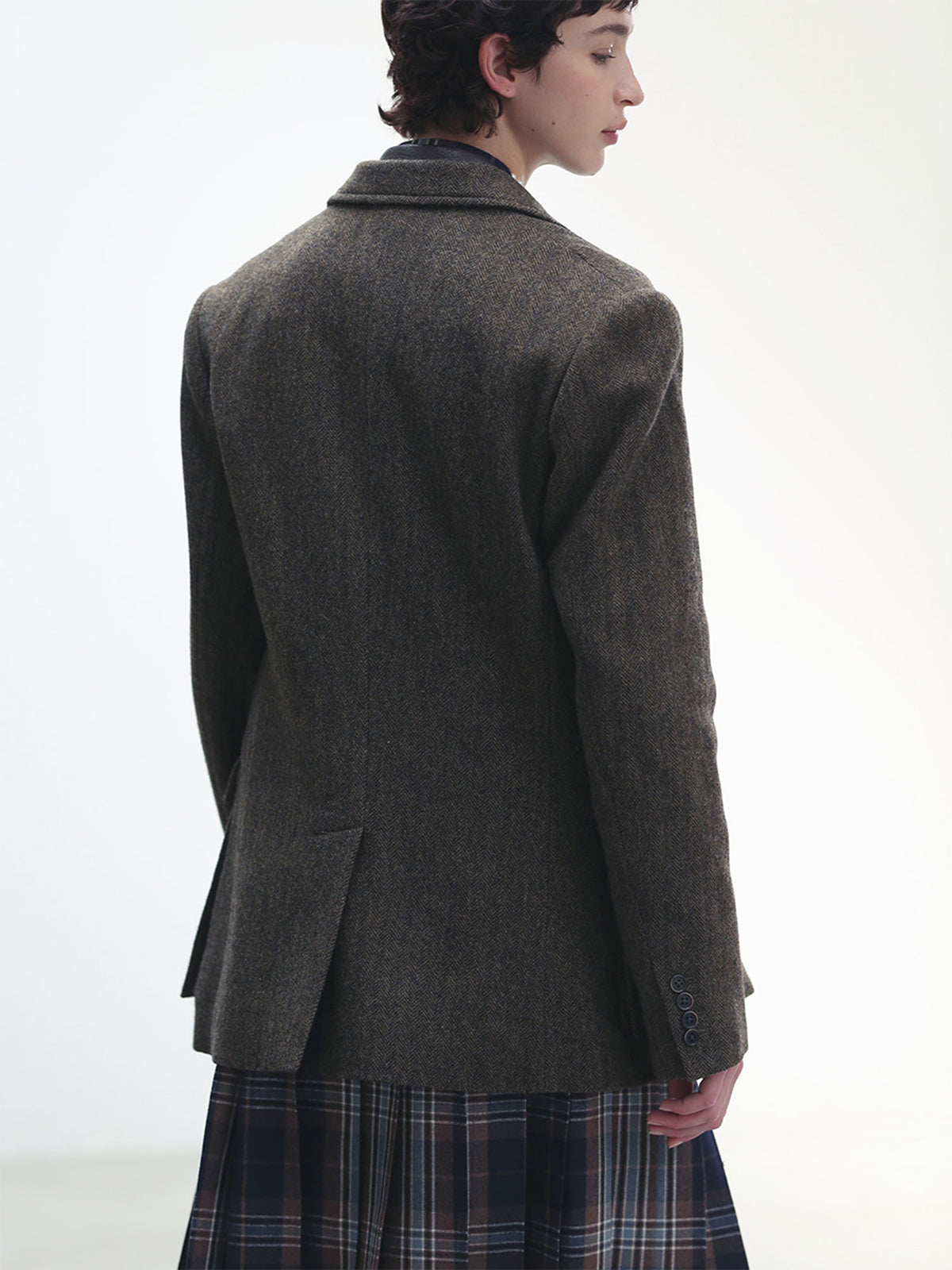 VESTE DE CHASSE À CHEVRONS
