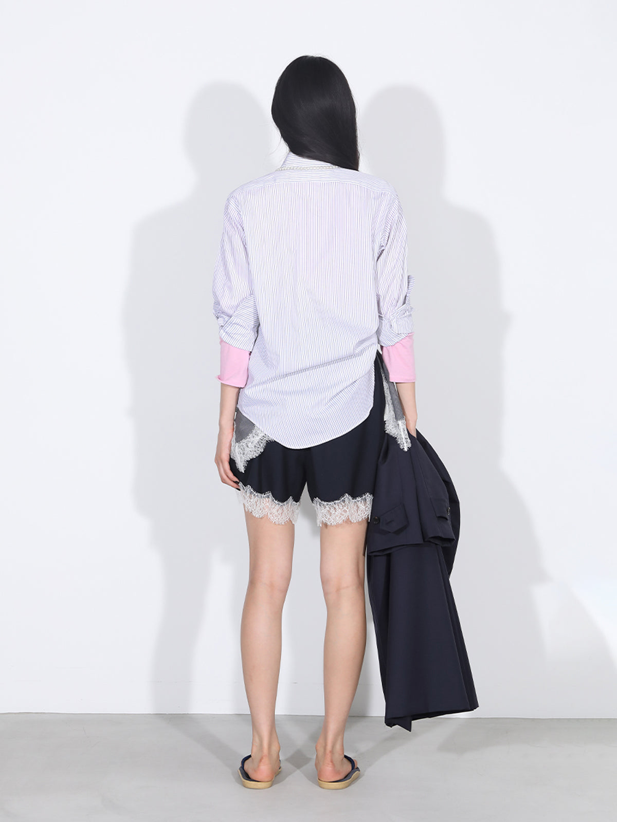 CHEMISE TRANE ML RAYURES MULTICOLORES