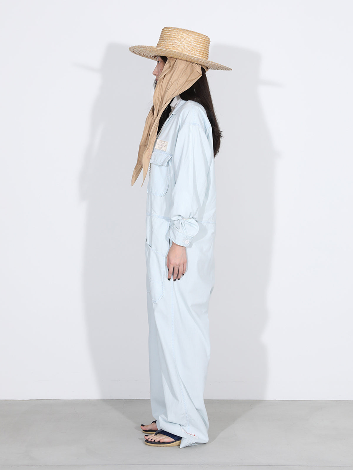 JUMP SUIT CHAMBRAY (VW)