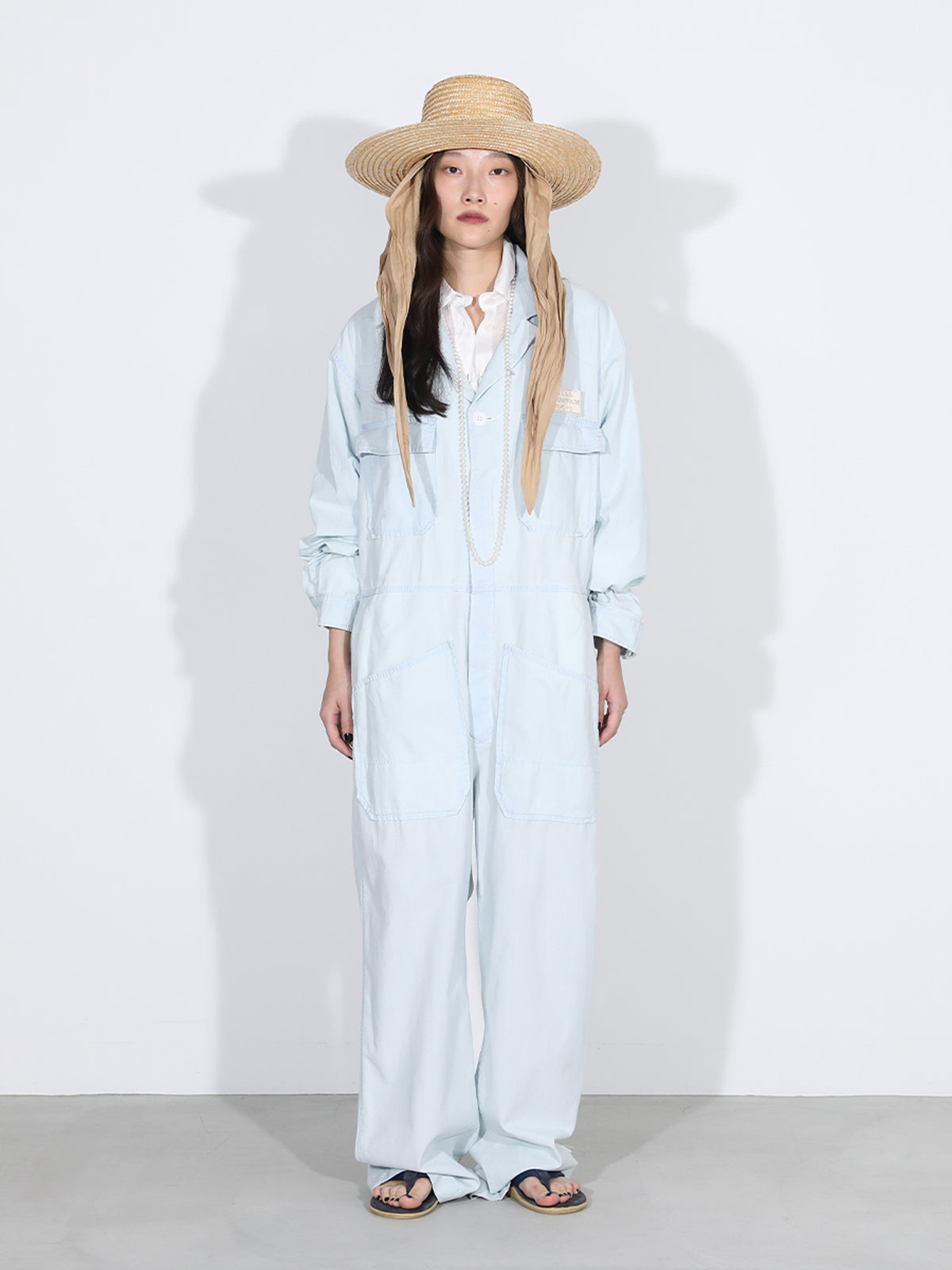 JUMP SUIT CHAMBRAY (VW)
