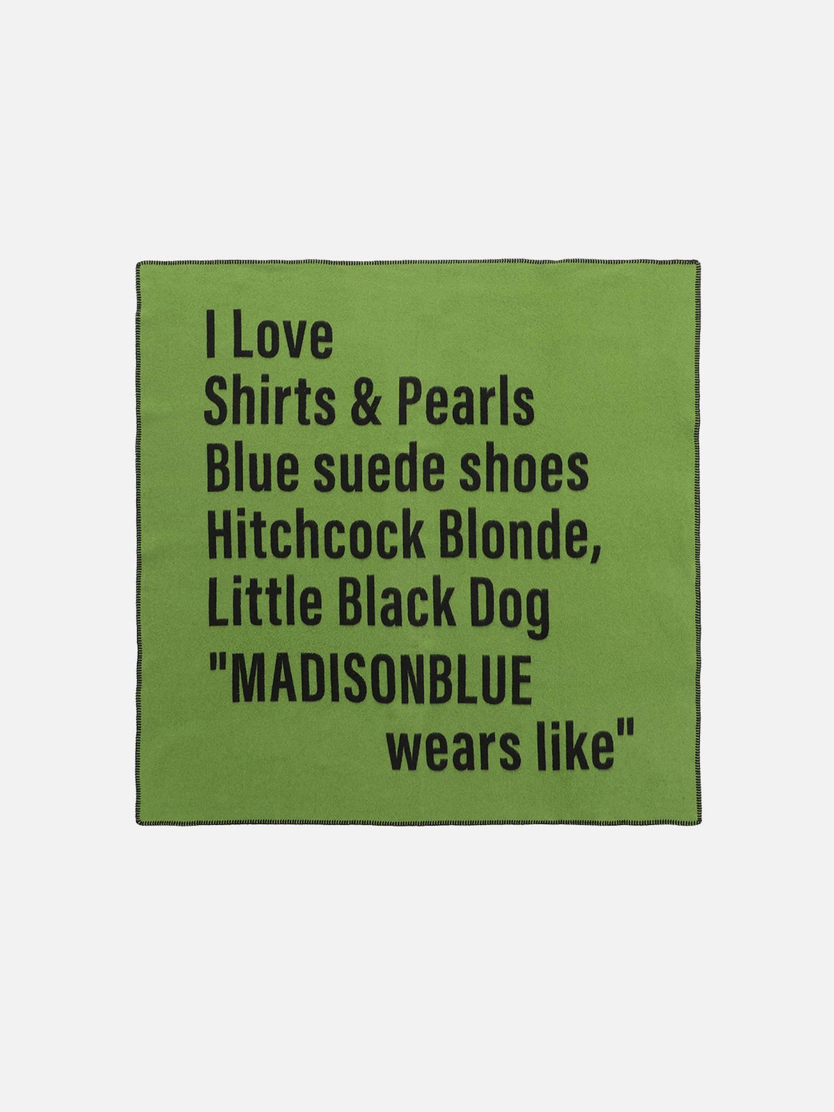 MESSAGE BLANKET